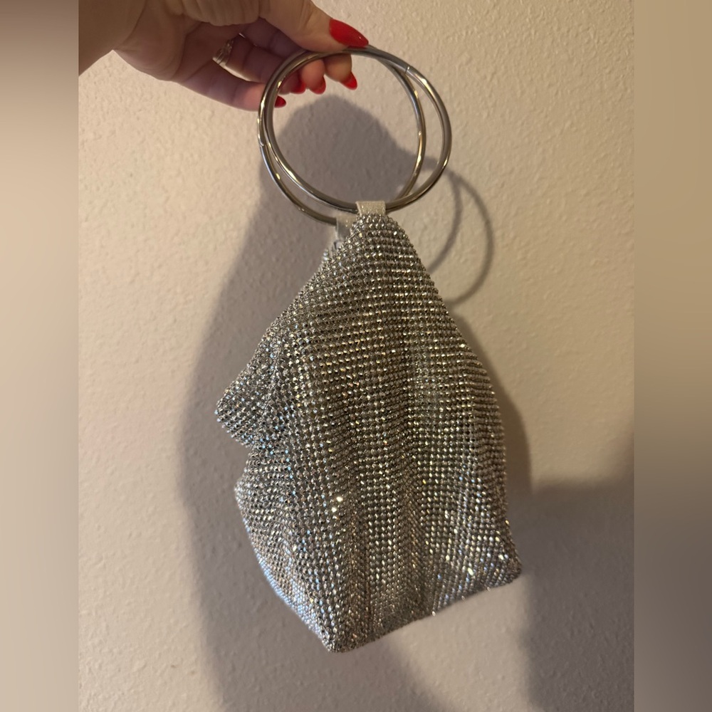 JESSICA MCCLINTOCK SEQUIN MESH PURSE - Picture 2 of 5